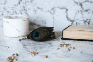 broche epingle a vetement plume oiseau paon fait main peaky blinders rosso deux New