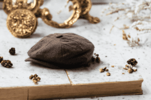 gravoche cap men and women peaky blinders original brown wool new