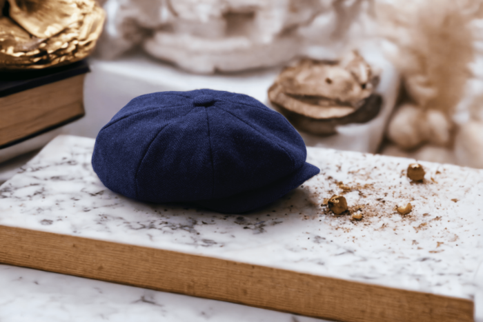 casquette gravoche homme et femme peaky blinders laine bleu original new