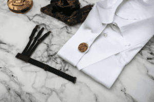 elastics adjustable shirt garter vintage john shelby black new