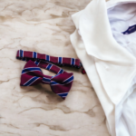 vintage men's bow tie peaky blinders bordeaux un new