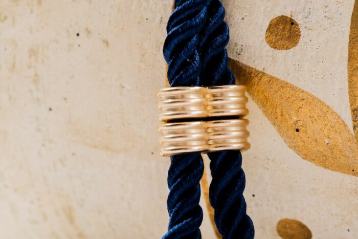 bracelet anchor corto maltese original vintage gold one