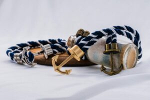 vintage anchor bracelet ulysse chic original