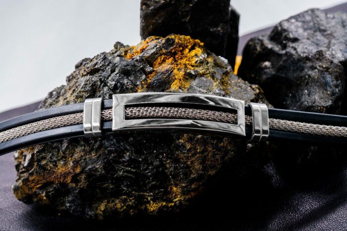 Milanese bracelet stainless steel luxury silver one