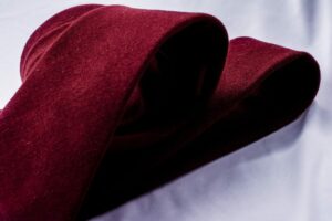 cravate homme tendance cachemire vintage rouge deux