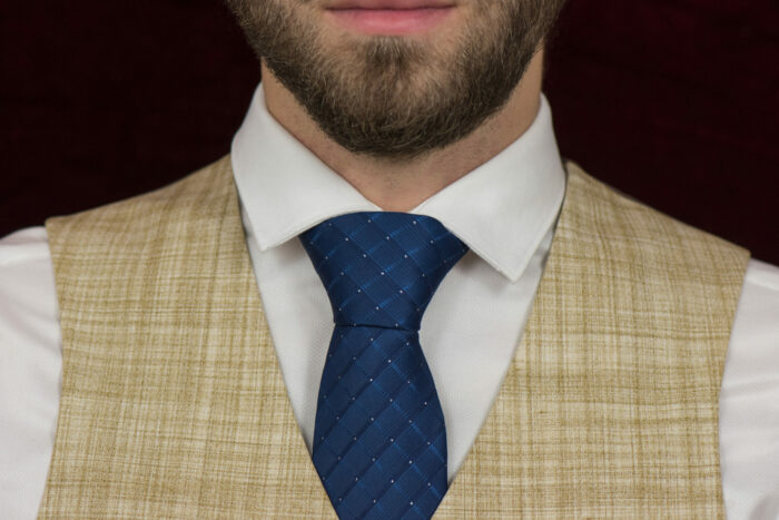 original silk tie man suit blue neck wear
