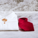 cravate originale soie homme costume rouge new