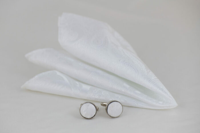 pocket handkerchief suit and cufflinks vintage peaky shelby nath white table exhibition a